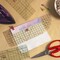 Kearing® Hot Hem Ruler for Sewing, Patented Heat Resistant Non-Slip Hot Ironing Ruler for Measure, Mark, Fold, Press with Dry or Steam Iron